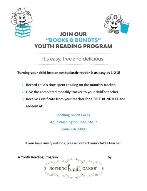 Books and Bundts Reading Program